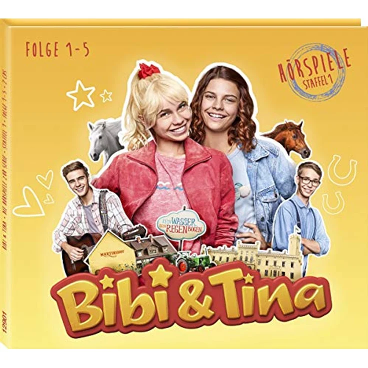 Kiddinx Hörspiel-CD Bibi & Tina - Die Hörspiele zur Serie. Staffel.1.1, 2 Audio-CD – Bild 2