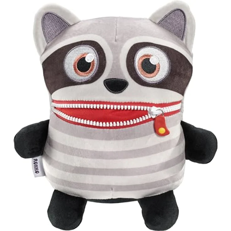 Schmidt Spiele Sorgenfresser Rokko, 20 cm Plüschfigur in 3D-Look, Edition Boogie Woogies, handwaschbar, ab 0 Jahren – Bild 1