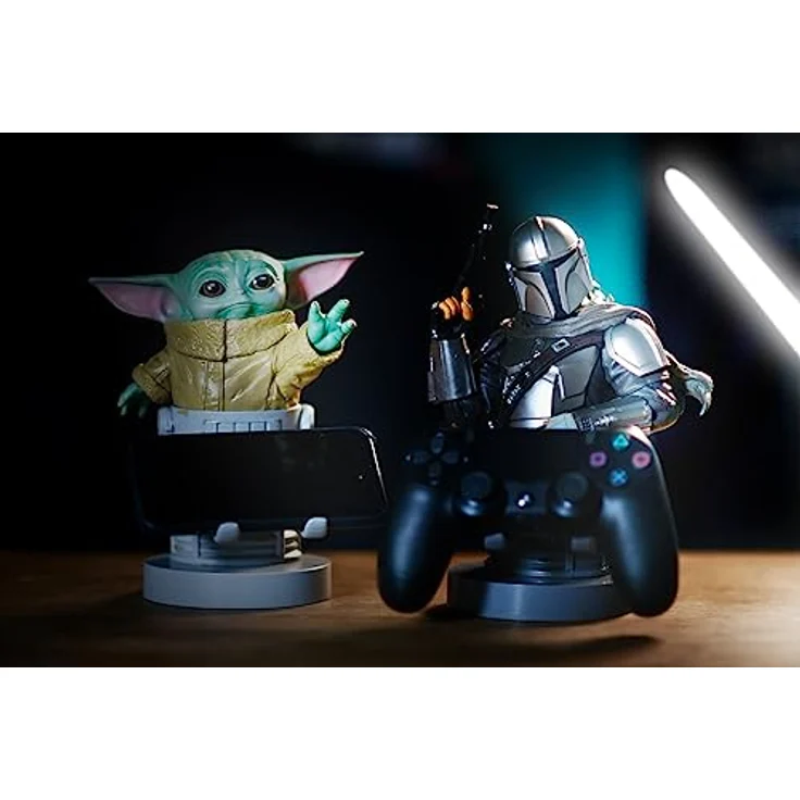 Exquisite Gaming - Star Wars The Mandalorian Figur - 21cm Stojak Cable Guy für iOS, Android, PlayStation und Xbox – Bild 5