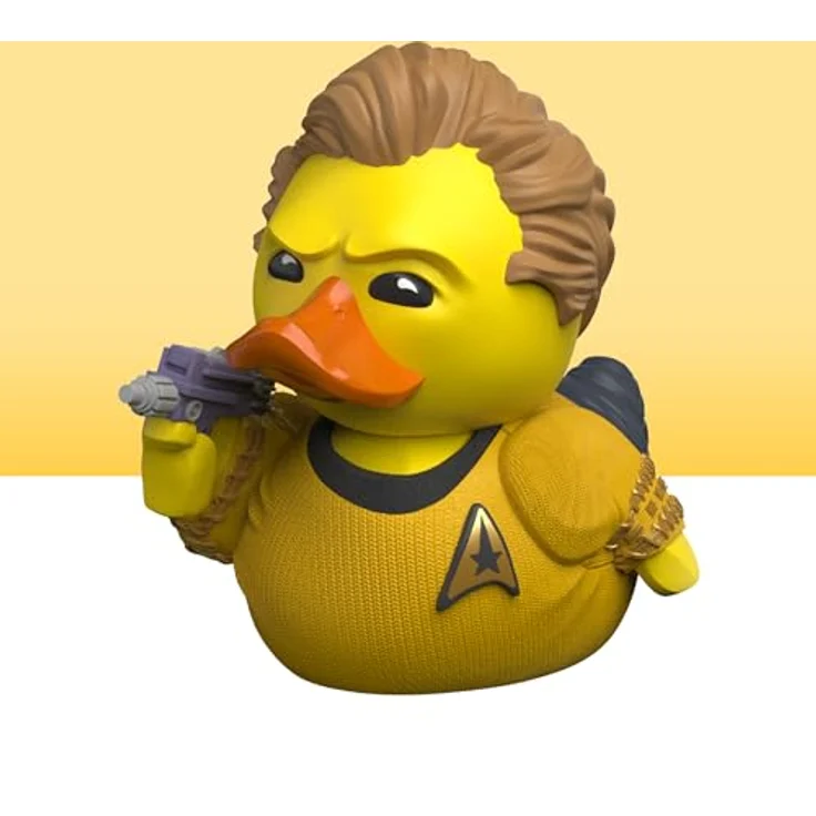 TUBBZ Kleine James T. Kirk Sammelbare Vinyl-Gummientenfigur - Offizielles Star Trek Merchandise - Mini-TUBBZ, 50% kleiner als Standard, ideal für begrenzten Platz - Sci-Fi Fernseher, Filme & Videospiele – Bild 2