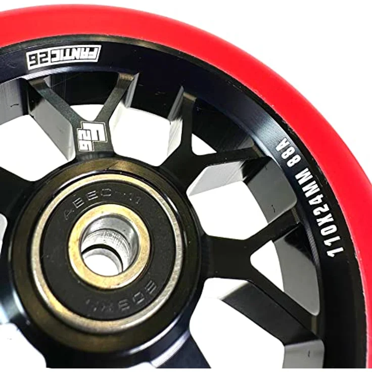 Fantic26 Stuntscooter A+, Ersatzteile Bundle mit 110mm Rollen, robusten Griffen und individuell anpassbarem Griptape – Bild 6
