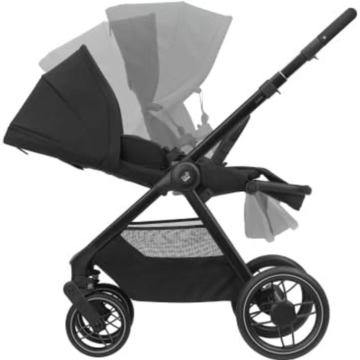 Maxi-Cosi Oxford Plus, 2-in-1 Kinderwagen mit Babywanne für Neugeborene, geeignet von 0–4 Jahren, ergonomischer Sitz und geräumige Liegefläche – Bild 3