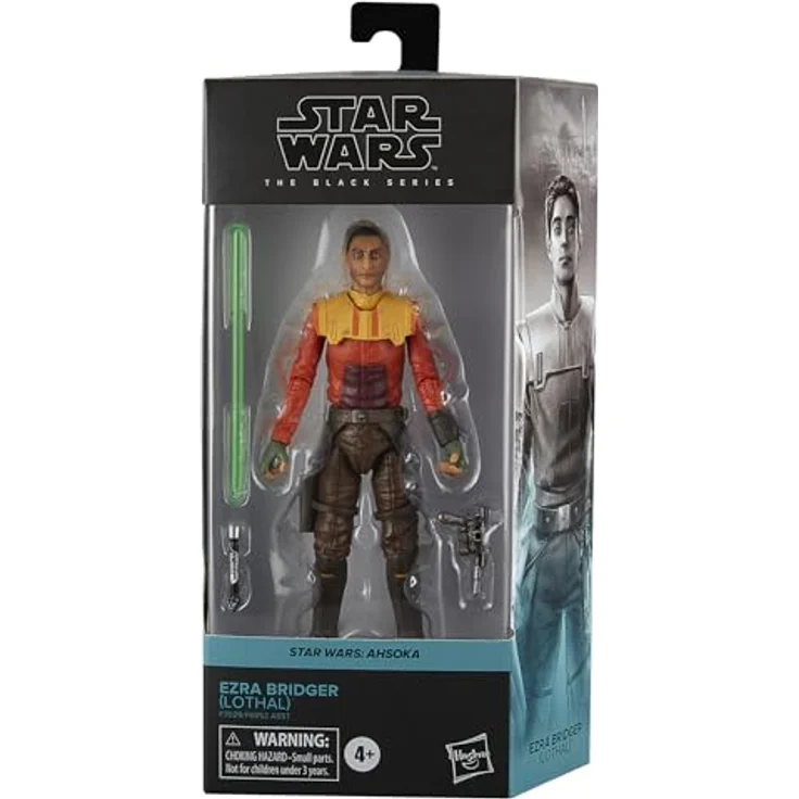 Star Wars The Black Series Ezra Bridger (Lothal), Action-Figur Ahsoka mit Lichtschwert und Blaster, 15 cm – Bild 5