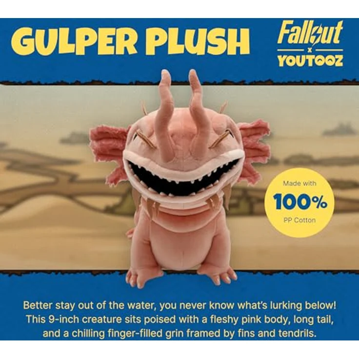 Youtooz Fallout Plüschfigur Gulper, 22 cm - offiziell lizenziertes Sammlerstück aus 100 % Polypropylen, geeignet für Kinder ab 3 Jahren – Bild 2