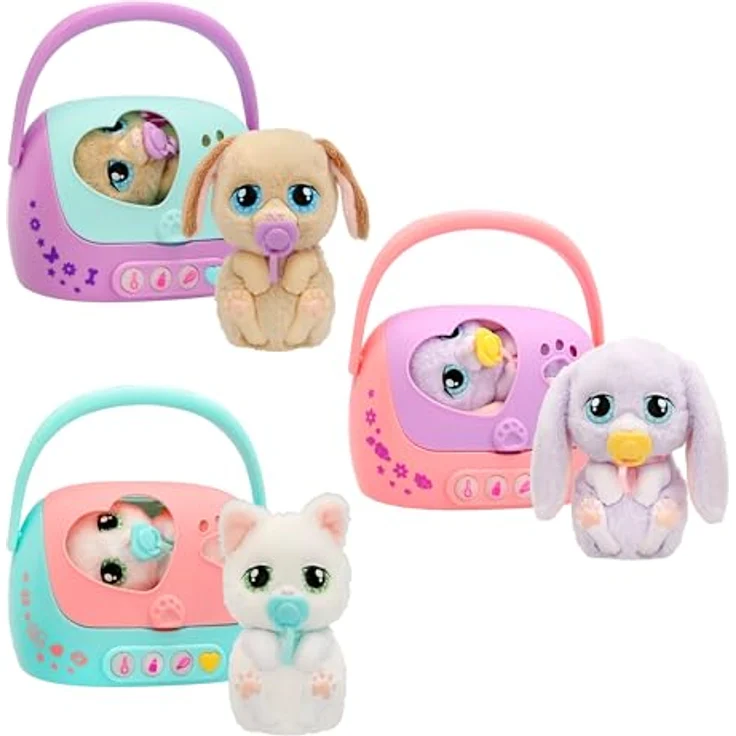 IMC TOYS Baby Paws interaktiver Hund mit Sound, Hundetasche und Zubehör, Plüschtier für Kinder ab 18 Monaten – Bild 9