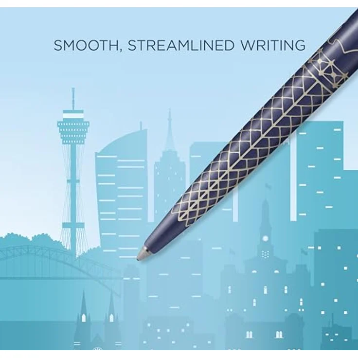 Parker Pen Global Icons Sydney, Schreibstift im urbanen Design, blau – Bild 4
