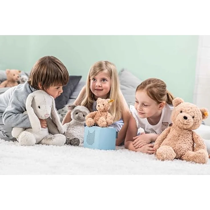 Steiff 113512 Soft Cuddly Friends Jimmy Teddybär Bär, Hellbraun – Bild 8
