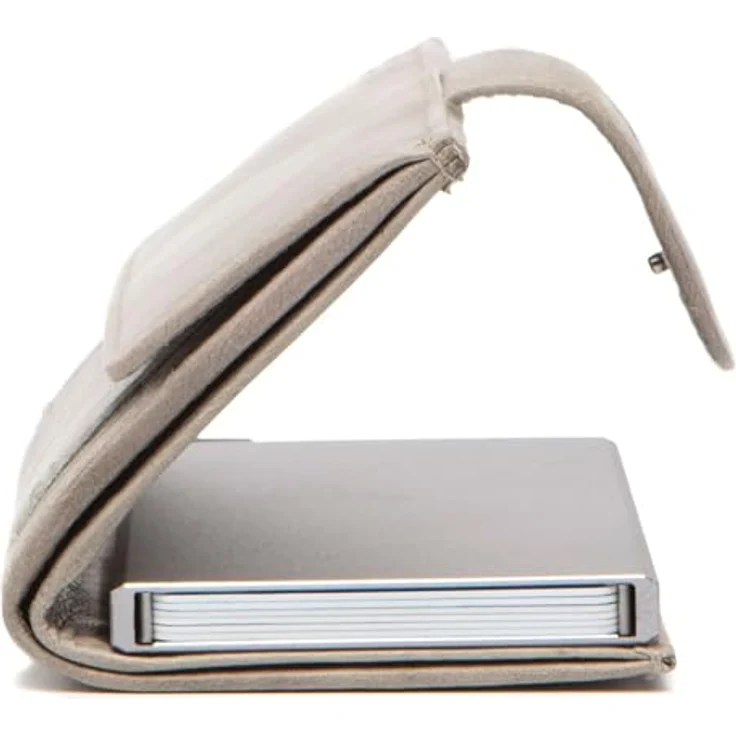 The Chesterfield Brand Hannover - Kreditkartenetui 6cc 10 cm RFID Light Grey – Bild 4