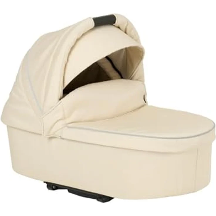 Hartan Kinderwagenset Racer GTS, Kombikinderwagen, hellgelb, 3-teilig, mit Feststellbremse, Federung, 5-Punkte-Gurt, Made in Germany – Bild 5