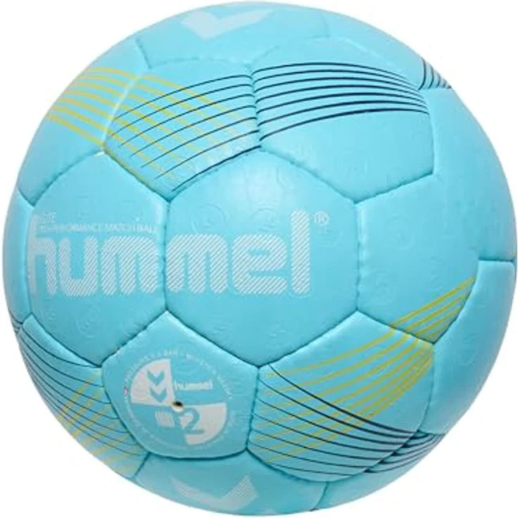 hummel Handball Elite Hb Erwachsene Größe 2, High performance match ball, schwarz – Bild 1
