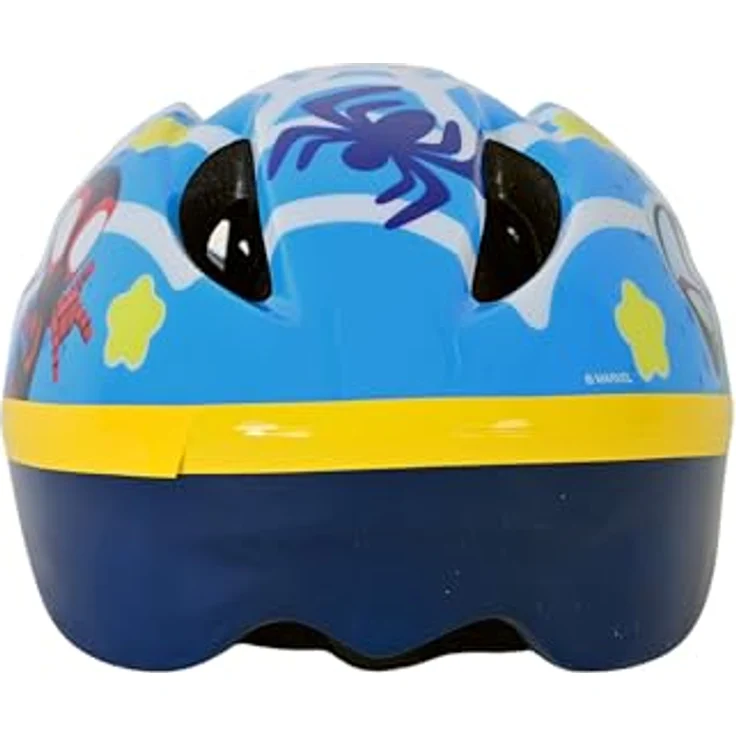 Fahrradhelm Kinder | Kinderhelm 3 Jahre | Spiderman | Gr. 52-56 | 220g Leicht | EPS Schaum | Klickverschluß & Belüftungsöffnungen | Sicher & Stylisch | TÜV/GS & CE EN 1078 geprüft – Bild 4
