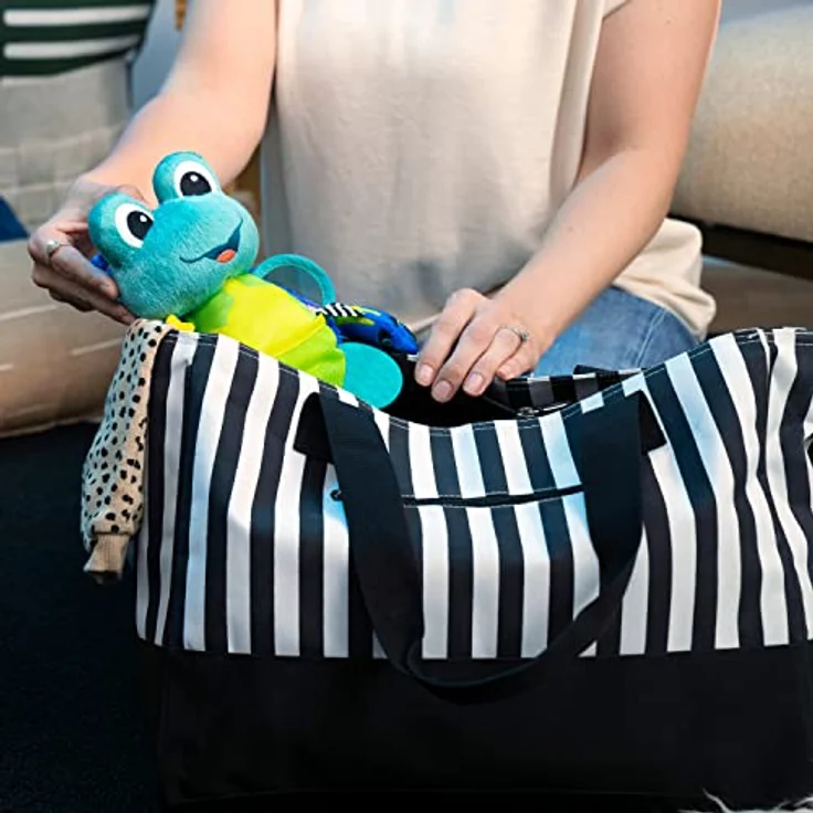 Baby Einstein Neptune, sensorisches Kuscheltier mit Plüschaktivität, knisternde Geräusche und kontrastreiche Farben, abwischbar – Bild 8