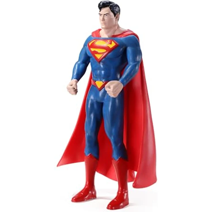 The Noble Collection Bendable Superman, Comic-Figur, ca. 19,1 cm groß, biegbar und beweglich, offiziell lizenziert, für Kinder und Sammler ab 7 Jahren