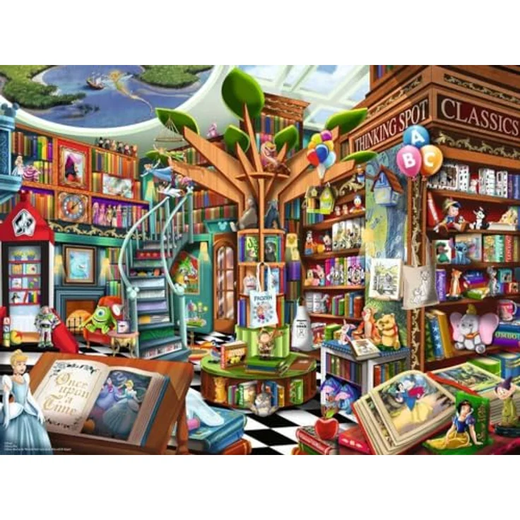 Ravensburger Puzzle 12001582, Disney Story Book Refresh, 1500 Teile, für Kinder und Erwachsene ab 14 Jahren, Format 80 x 60 cm, nachhaltig produziert – Bild 2