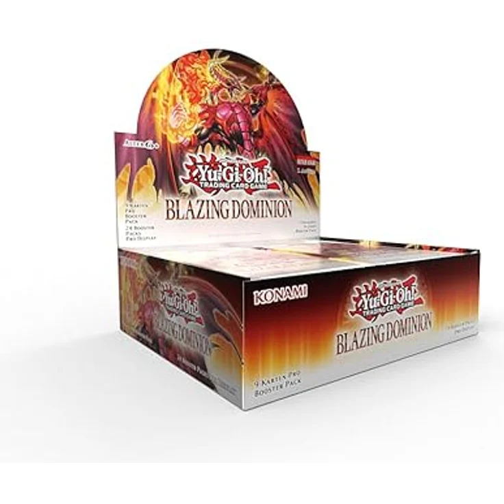 Yu-Gi-Oh! Blazing Dominion Display (24), Sammelkarten mit 10 Secret Rares, 14 Ultra Rares und 26 Super Rares, Deutsche Version – Bild 1