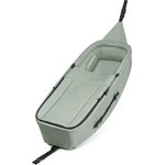 ABC Design Neugeboreneneinsatz für Fahrradanhänger Tour, 5-Punkt-Gurt, Dual-Einsatz für Zwillinge, olive