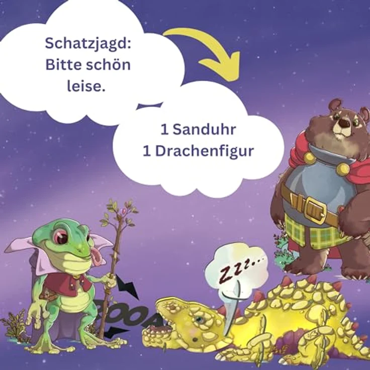 HUCH! Dream Dragon Dream, Kinderspiel und Familienspiel, kooperatives Echtzeit-Memospiel mit 3D Drachenfigur, für 2 bis 5 Spieler ab 6 Jahren – Bild 4
