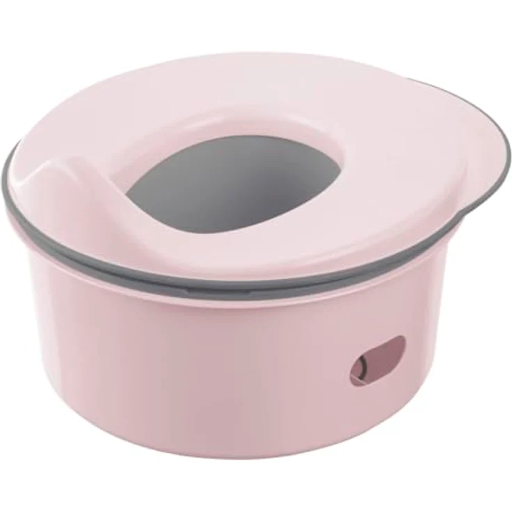 keeeper Babytopf Deluxe 3in1, Töpfchen + Toilettensitz + Hocker, Anti-Rutsch-Funktion, Nordic Pink – Bild 1