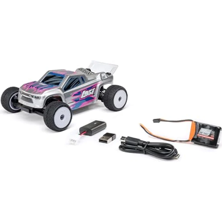 Losi Micro-T 2S 1/28, RTR Stadium Truck mit Aluminium-Chassis, über 20 km/h, 25 Minuten Fahrzeit – Bild 1