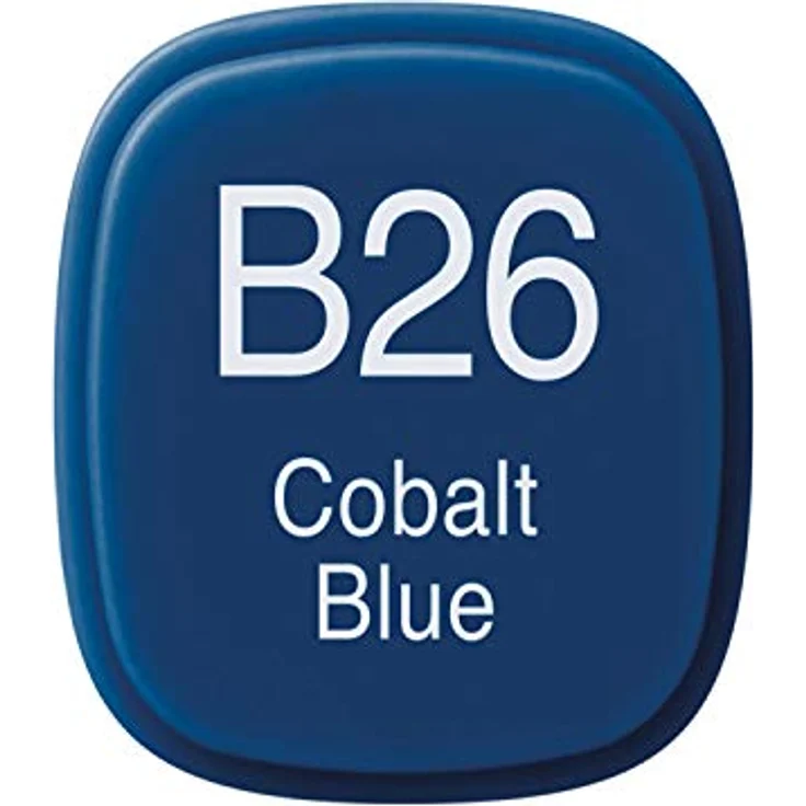 Copic Classic Marker Typ B - 26, Cobalt Blue, professioneller Layoutmarker mit dualem Spitzensystem, schnelltrocknender und wischfester Tinte – Bild 3