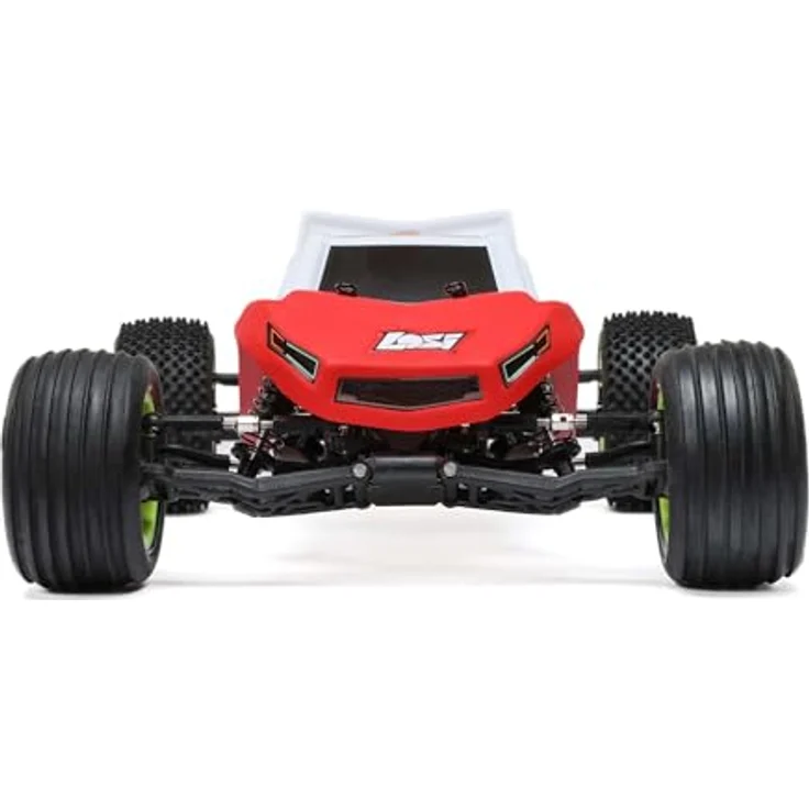 LOSI 1/18 Mini-T 2.0 V2 2WD Stadium Truck Brushless RTR, Red - Ready-to-Run RC Car with Spektrum Brushless System and Smart G2 LiPo Battery – Bild 4