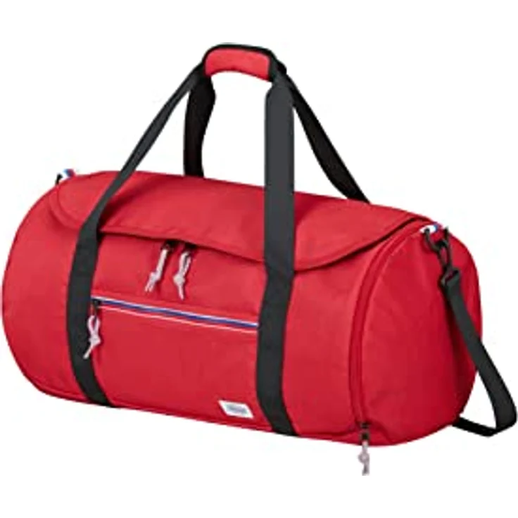 American Tourister Upbeat Reisetasche 55 cm, rot, 100% Polyester, ideale Kindersporttasche – Bild 4