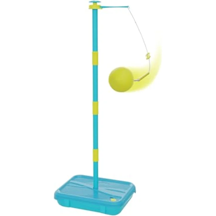 Mookie Early Fun Swingball, Wurfspiel mit schaumstoff Ball und tragbarer All Surface-Basis, für Kinder – Bild 2