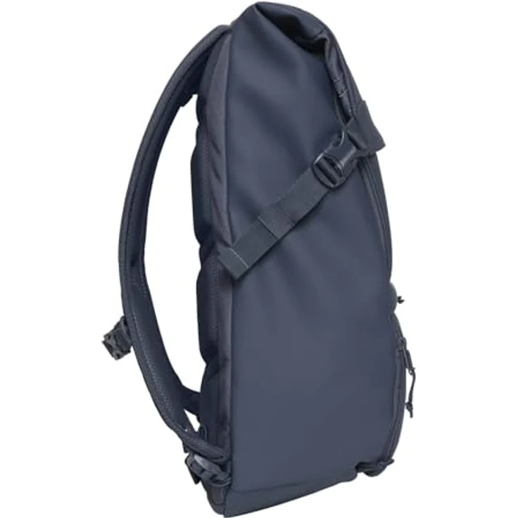 Beckmann Street Light Backpack, Freizeitrucksack mit Laptopfach bis 15 Zoll, ergonomisches Design, 22L, navy dunkelblau – Bild 3