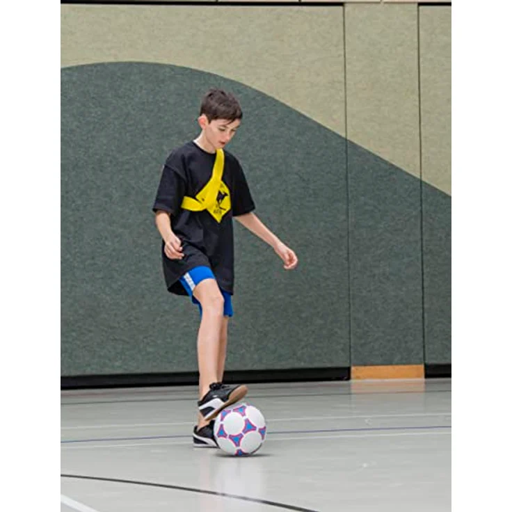 Betzold Sport Fußball Schulhof-Fußball, robuster Ball in Größe 5 für Outdoor-Pausenspaß, 22 cm Durchmesser – Bild 5