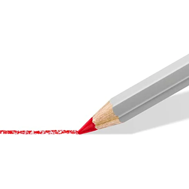 STAEDTLER 108-2 Lumocolor omnichrom Trockenmarker, 12 Stück im Kartonetui non-permanent, rot – Bild 3