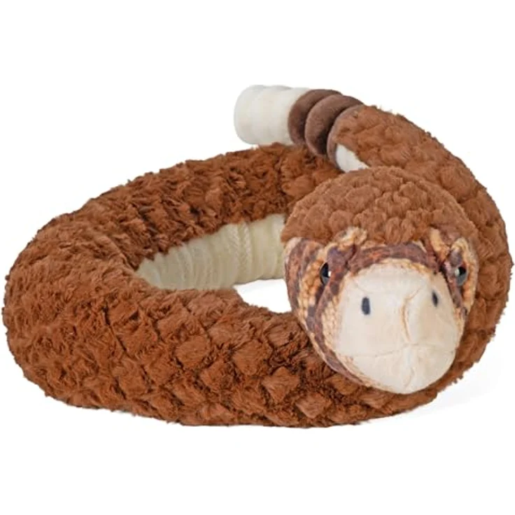 Wild Republic Plusch Klapperschlange Stofftier, 137 cm lang, mit 3D texturierten Augen und hochwertigem Material – Bild 2