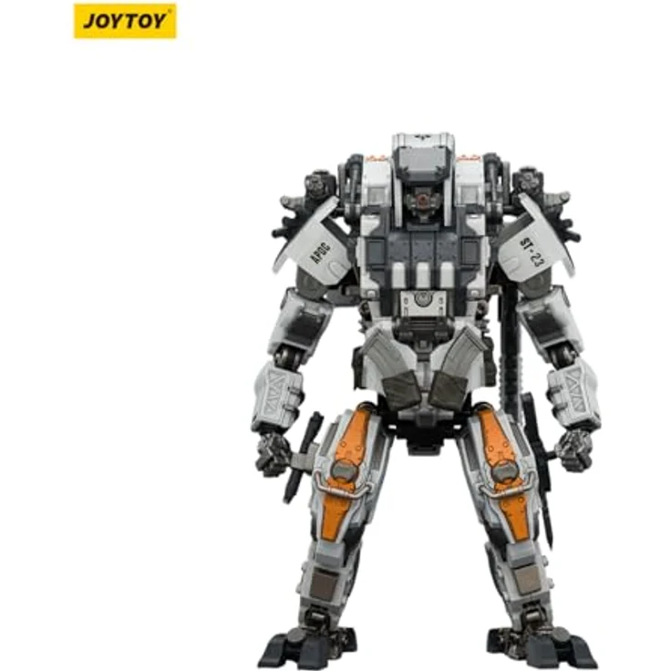 JOYTOY Dark Source Actionfigur APOC Series DragonFang Assault Mech, 17 cm, vollständig beweglich mit austauschbaren Händen und Waffenzubehör – Bild 4