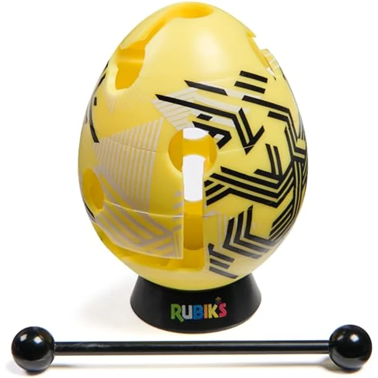 AMIGO Spiel + Freizeit GmbH RBK Rubiks Smart Egg 12, Geduldsspiel im Labyrinth für Einsteiger, inkl. Ständer, sortierte Farben – Bild 5