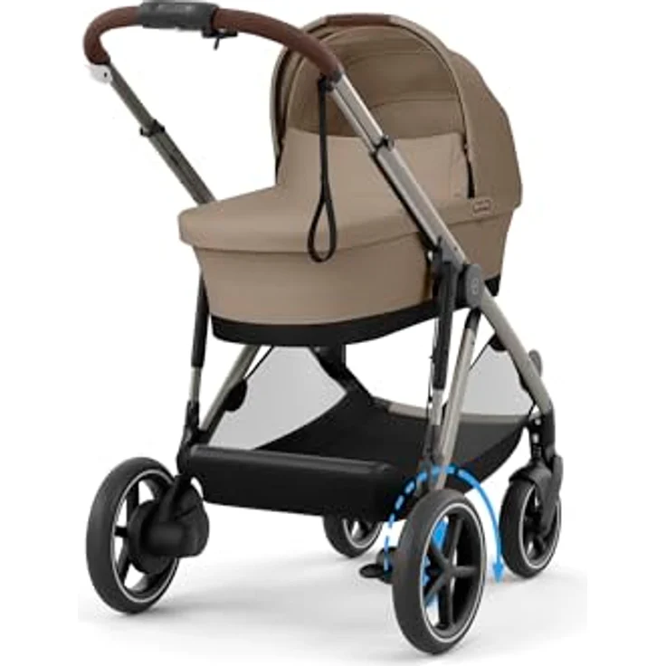Cybex eGazelle S, Kinderwagen mit E-Antrieb, Wiegefunktion und großem Einkaufskorb – Bild 4