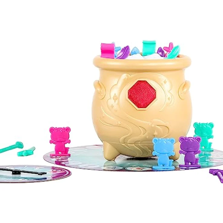Magic Mixies Magic Potion Cauldron Game, Brettspiel mit exklusivem Mixling und spannender Spielmechanik – Bild 4