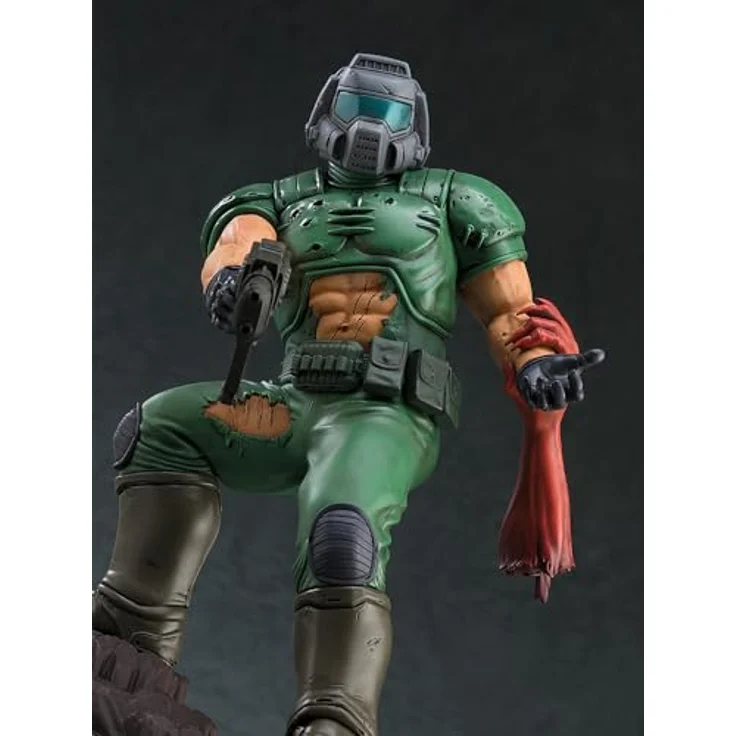Good Smile Company Doom Pop Up Parade PVC Statue Doom Marine, 17 cm, detailreich mit Base in Fensterbox – Bild 4