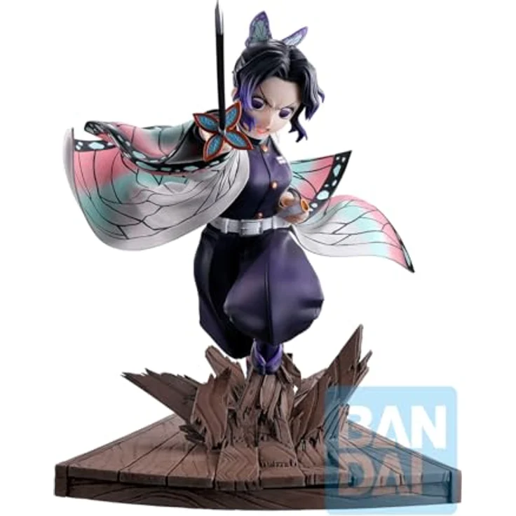 Ichibansho Figure - Demon Slayer Kimetsu no Yaiba - Shinobu Kocho Sammelfigur, ca. 13 cm hoch, offiziell lizenziert – Bild 2