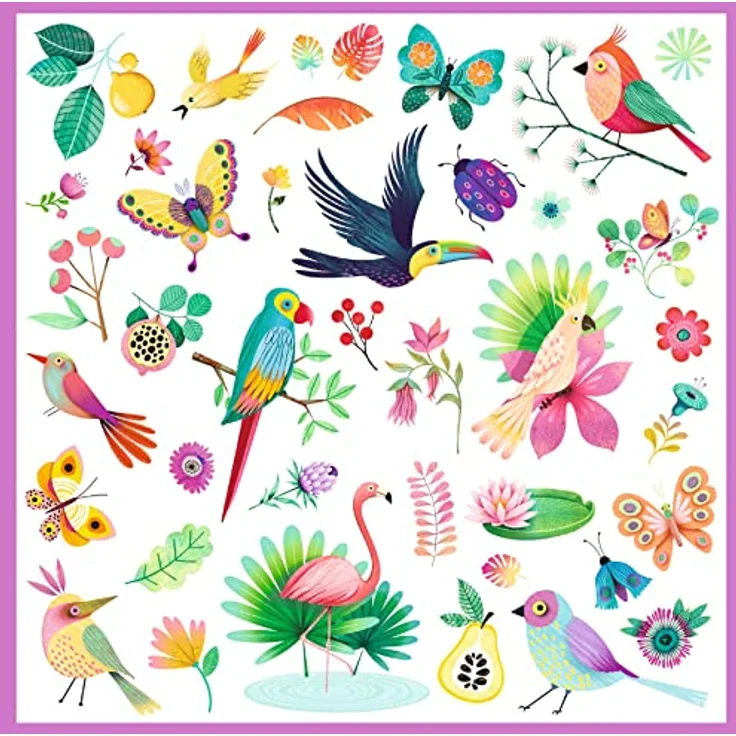 DJECO Sticker 160 DJECO Sticker für Kinder ab 4 Jahren mit tollen Motiven – Bild 4