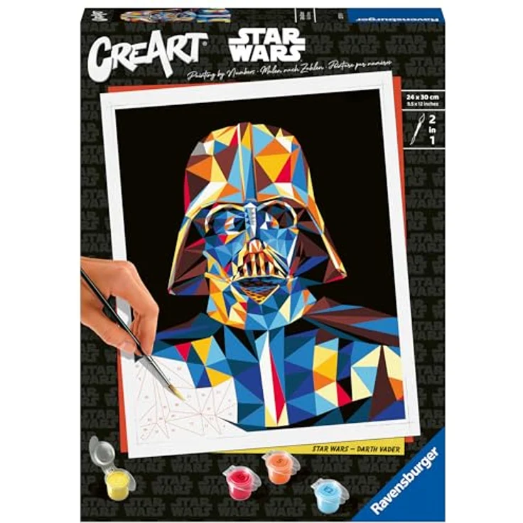 Ravensburger CreArt - Malen nach Zahlen 23731 - Star Wars - Darth Vader - ab 12 Jahren – Bild 1