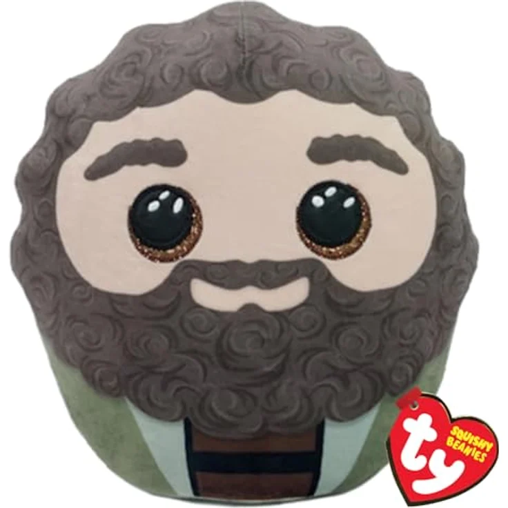 TY Harry Potter Squishy Beanie Hagrid, 10" weiches Plüschtier für Kinder, bunt, Sammlerstück – Bild 1