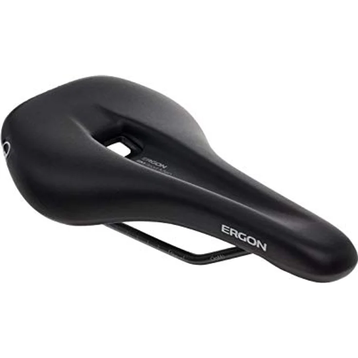 Ergon SM Sportsattel Herren M/L schwarz, Mountainbikesattel mit Nylon Composite Sitzschale und Orthopedic Comfort Foam Polsterung – Bild 1