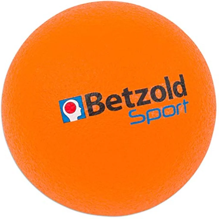 Betzold Softball 15 cm, Schaumstoff-Ball für Kinder mit wasserabweisender Beschichtung, leicht und farbenfroh – Bild 3