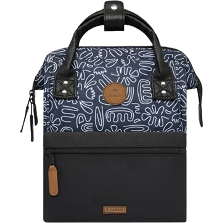 Cabaia Adventurer All Over Small Kinderrucksack, 32 cm, schwarz, 100% Nylon, 23 cm x 13 cm x 32 cm – Bild 2