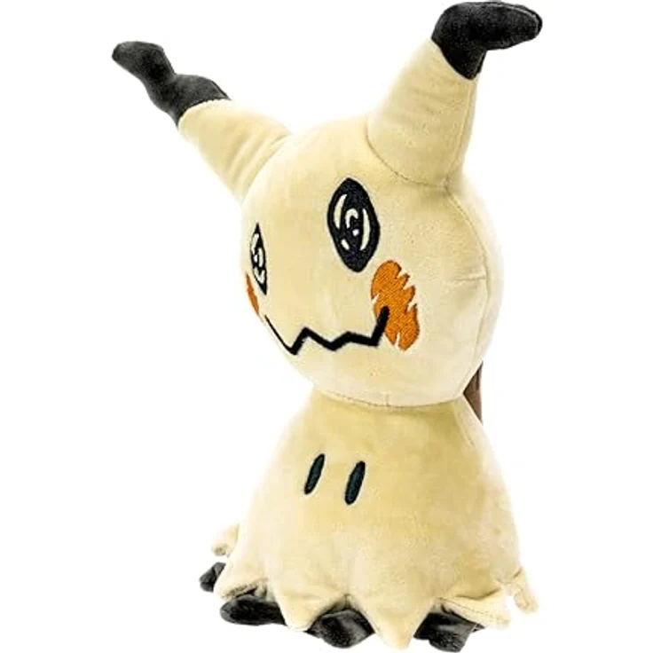 Jazwares Pokémon Plüsch Mimikyu, 20 cm Kuscheltier aus 100% Polyester mit realistischen Details – Bild 7