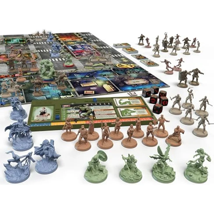 CMON Marvel Zombies A Zombicide Game (Core Box), Kooperatives Strategie-Brettspiel für Jugendliche und Erwachsene, Durchschnittliche Spielzeit 90 Minuten, Detaillierte Figuren – Bild 4