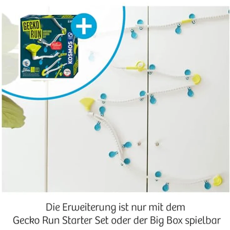 Kosmos 621292 Gecko Run - Flex Corner Erweiterung, Zubehör für Coole vertikale Kugelbahnen, zusätzliche Bahnelemente, ab 8 Jahren – Bild 5