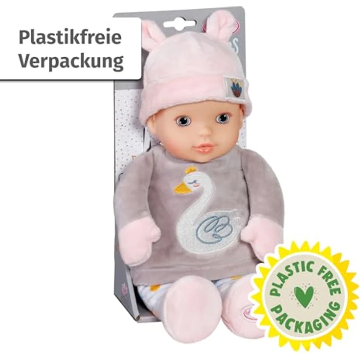 Baby Annabell Babypuppe for babies, Sweetie Mauve, 30 cm, mit Rassel im Inneren – Bild 7
