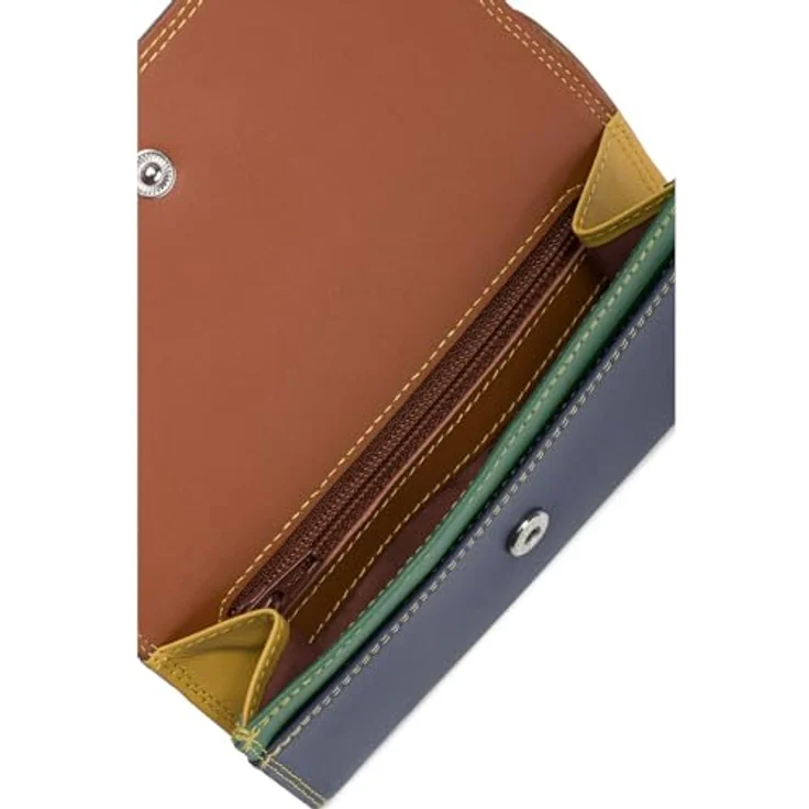 Mywalit Geldbörse Leder 13 cm, braun, 100% Leder, Kinderportemonnaie – Bild 3