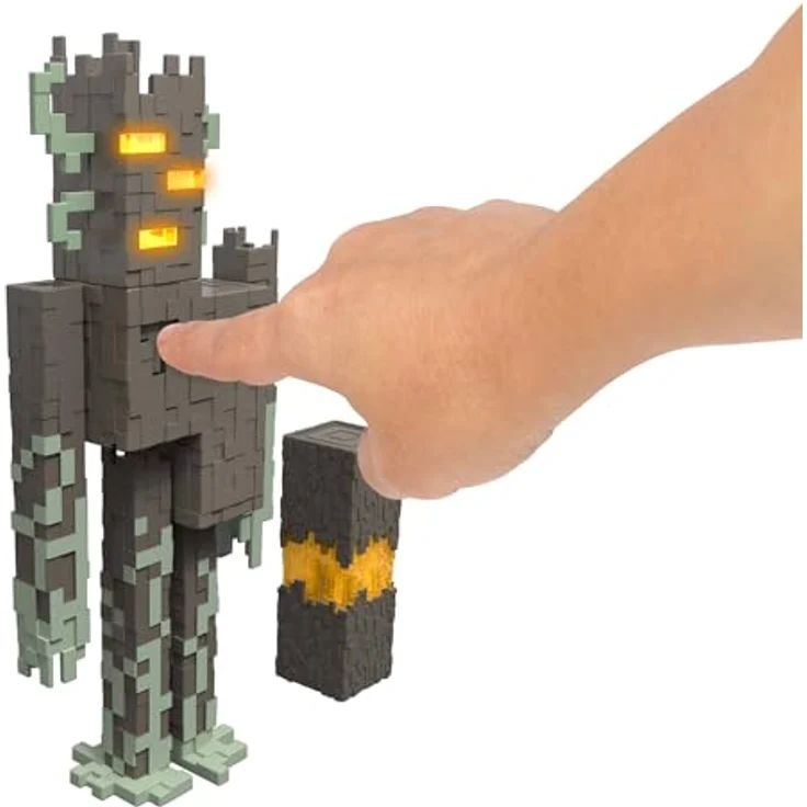 Mattel MINECRAFT 3.25'' THE CREAKING, Sammelfigur mit interaktiven Elementen, mehrfarbig, für Kinder ab 6 Jahren – Bild 3