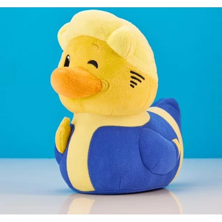 TUBBZ Fallout Vault Boy Cosplay-Gummiente, weiches Plüsch-Sammelspielzeug in Mini-Badewanne, 5 cm – Bild 2